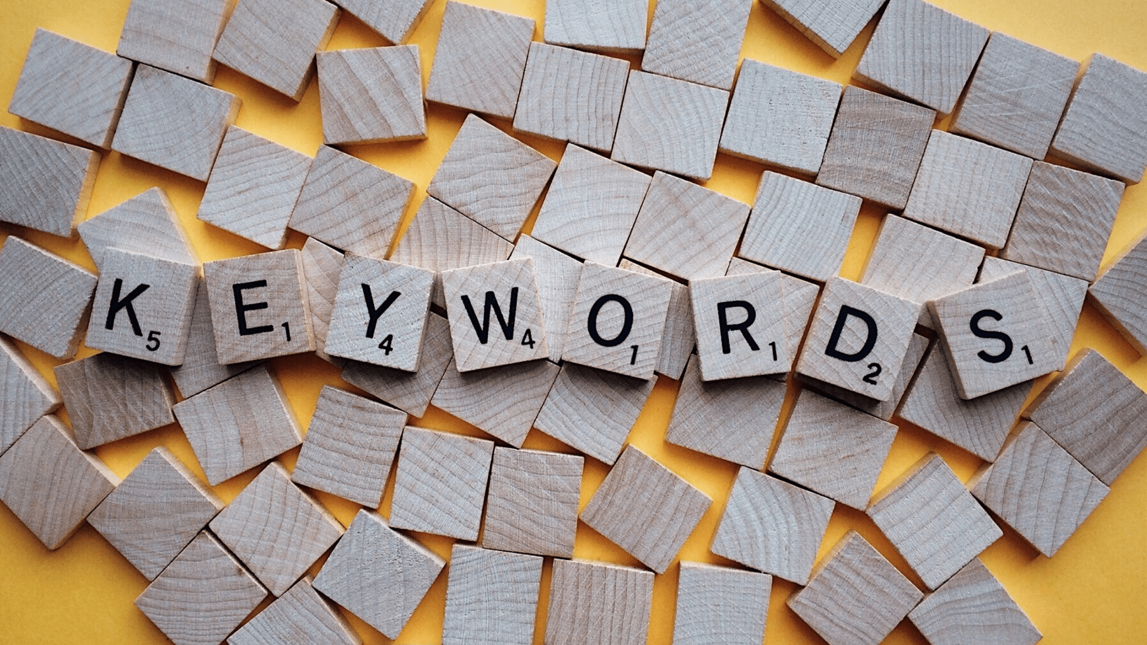 Image of keywords